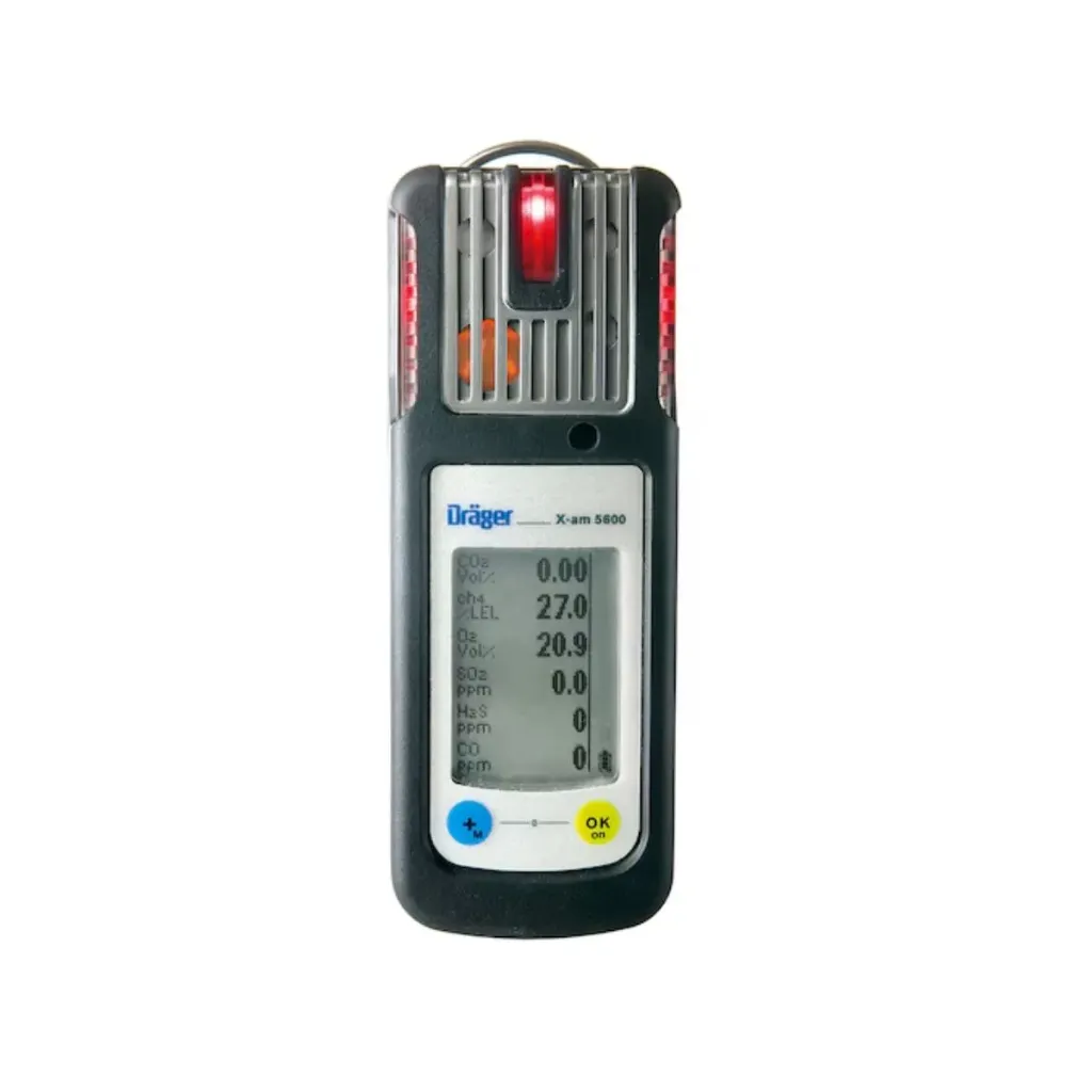 DETECTOR MULTIGAS X-AM 5600 DRAGER (CO2, O2, H2S, OV-A)